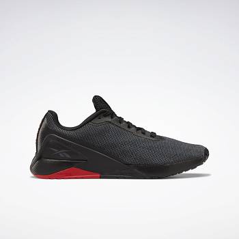 Reebok Nano X1 Grit Cierne / Cervene - Panske Botasky